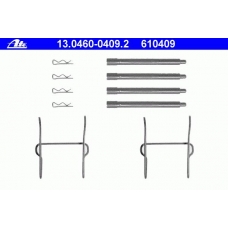 13.0460-0409.2 ATE Комплектующие, колодки дискового тормоза