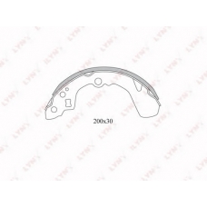 BS-7302 LYNX Колодки тормозные задние