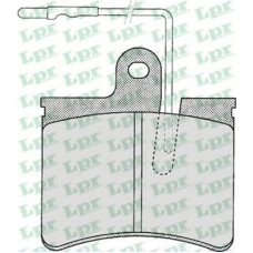 05P241 LPR Комплект тормозных колодок, дисковый тормоз