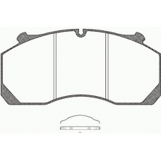 JSX 21157.00 ROADHOUSE Комплект тормозных колодок, дисковый тормоз