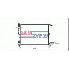 1506801 KUHLER SCHNEIDER Радиатор, охлаждение двигател