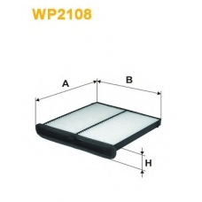 WP2108 WIX Фильтр, воздух во внутренном пространстве