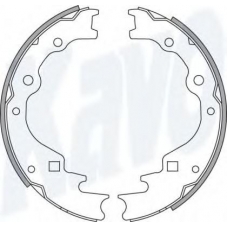 BS-5422 KAVO PARTS Комплект тормозных колодок