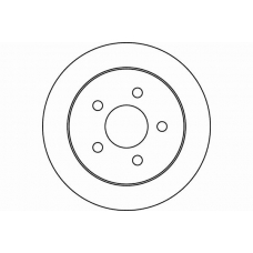 MDC1070 MINTEX Тормозной диск
