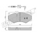 016.0W fri.tech. Комплект тормозных колодок, дисковый тормоз