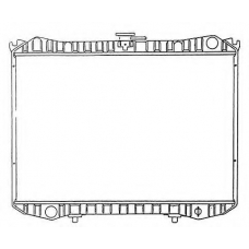 503492 NRF Радиатор, охлаждение двигателя