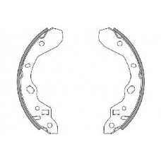 33611 SPIDAN Комплект тормозных колодок