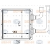 8FH 351 333-061 HELLA Теплообменник, отопление салона