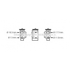 VW1311 AVA Расширительный клапан, кондиционер