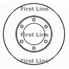 FBD549 FIRST LINE Тормозной диск