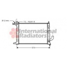 60372218 SCHLIECKMANN Радиатор, охлаждение двигателя