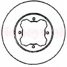 561712B BENDIX Тормозной диск