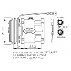 32730 NRF Компрессор, кондиционер
