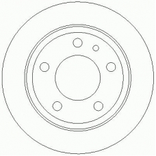 D2595 ROULUNDS Тормозной диск
