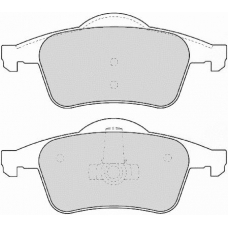 FD6856N NECTO Комплект тормозных колодок, дисковый тормоз