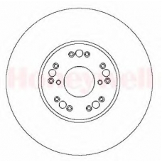 562248B BENDIX Тормозной диск
