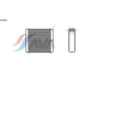 OL6206 AVA Теплообменник, отопление салона