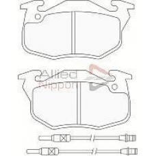 ADB2198 COMLINE Комплект тормозных колодок, дисковый тормоз