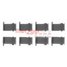 109-1162 METZGER Комплектующие, колодки дискового тормоза