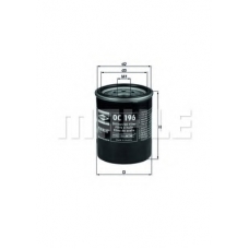 OC 196 MAHLE Масляный фильтр
