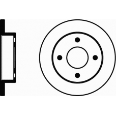 MDC443 MINTEX Тормозной диск