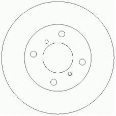 D2382 ROULUNDS Тормозной диск