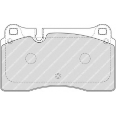 FDB1877 FERODO Комплект тормозных колодок, дисковый тормоз