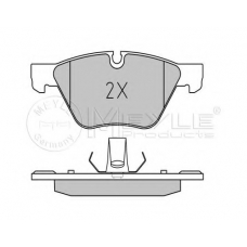 025 246 9719/PD MEYLE Комплект тормозных колодок, дисковый тормоз