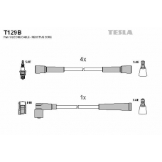 T129B TESLA Комплект проводов зажигания
