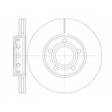 D6268.10 WOKING Тормозной диск