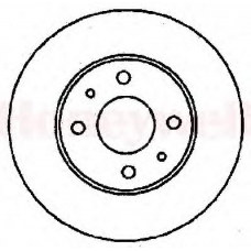 561380B BENDIX Тормозной диск