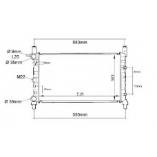 QER1077 QUINTON HAZELL Радиатор, охлаждение двигателя