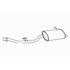 616796 FONOS Глушитель выхлопных газов конечный