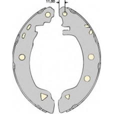 M638 MGA Комплект тормозных колодок