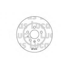 DF1574 TRW Тормозной диск
