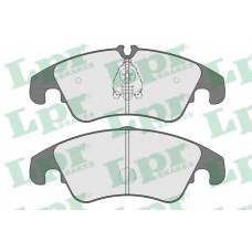 05P1532 LPR Комплект тормозных колодок, дисковый тормоз