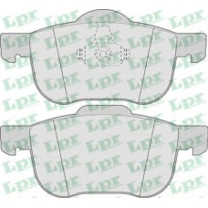 05P704 LPR Комплект тормозных колодок, дисковый тормоз
