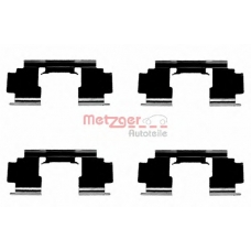 109-1276 METZGER Комплектующие, колодки дискового тормоза