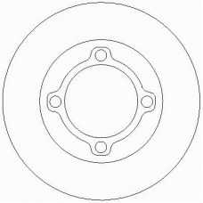 D2536 ROULUNDS Тормозной диск