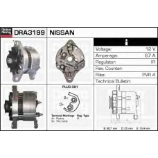 DRA3199 DELCO REMY Генератор