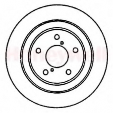 561667B BENDIX Тормозной диск