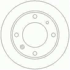 D2005 ROULUNDS Тормозной диск