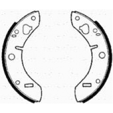 153-377 CIFAM Комплект тормозных колодок