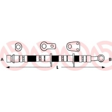 T 28 006 BREMBO Тормозной шланг