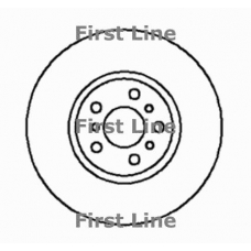 FBD892 FIRST LINE Тормозной диск
