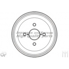 1020-4005 ASHUKI Тормозной барабан