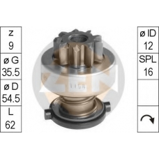 225537 ERA Привод с механизмом свободного хода, стартер