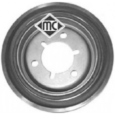 04569 METALCAUCHO Ременный шкив, коленчатый вал