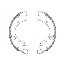 31305 SPIDAN Комплект тормозных колодок