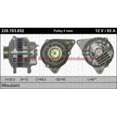20-226-103-652 TRISCAN Генератор
